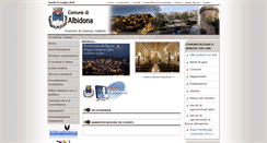 Desktop Screenshot of comune.albidona.cs.it